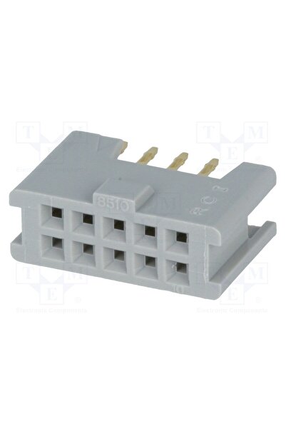 OEM Conector IDC 3M 8510-4500PL, soclu, mamă, PIN 10, drept, 3A, THT, 2,54mm,...