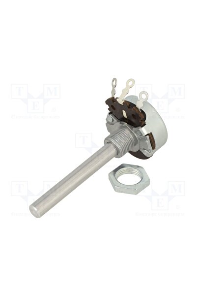 OEM Potenţiometru axial AB Elektronik POT4W-250R, 250Ω, singură tură, 4W, ±10...