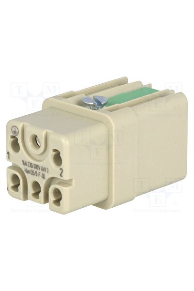 OEM Conector HDC HARTING 09120052733, inserturi de contact, mamă, 16A, 400V, ...