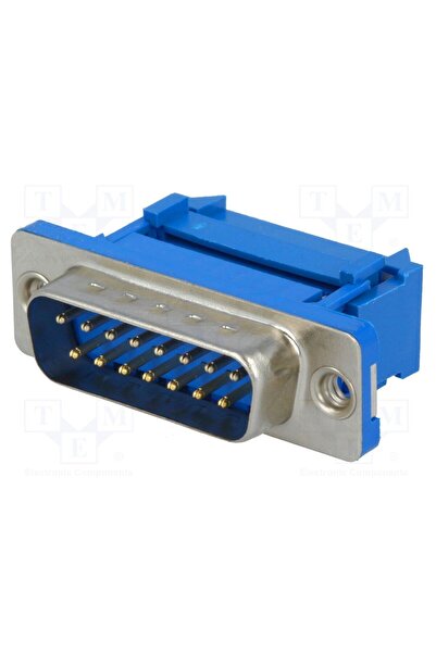 OEM Conector D-Sub CONNFLY DSF15LC, PIN 15, mufă, tată, pt.cablu-bandă, IDC, ...