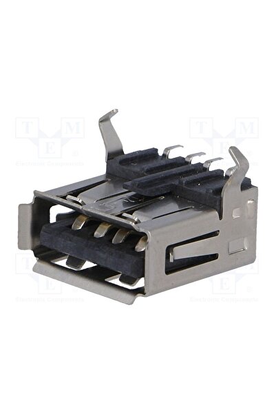 OEM Conector USB A CONNFLY USBA-G-SMD, soclu, SMT, PIN 4, orizontală, Pachet ...