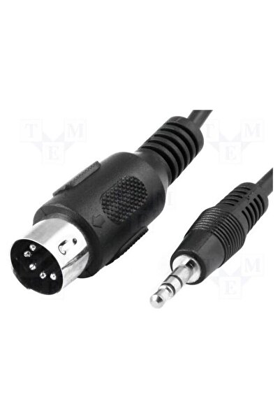 OEM Cablu BQ CABLE CABLE-441/1.5, DIN 5pin mufă,Jack 3,5mm 3pin mufă, 1,2m, n...