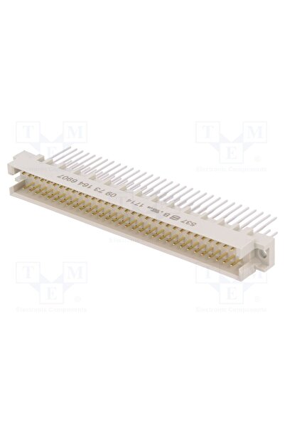 OEM Conector DIN 41612 HARTING 09731646907, mufă, tată, PIN 64, drept, a+c, V...