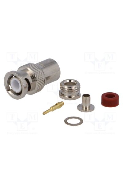 OEM Conector BNC YIZN BNC-203-T, mufă, tată, drept, 50Ω, răsucire (clamp),cri...