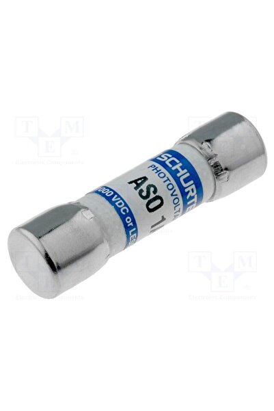 OEM Siguranţă SCHURTER 0090.0001, ceramică,cilindrică,industrial, 1A, 1kVDC