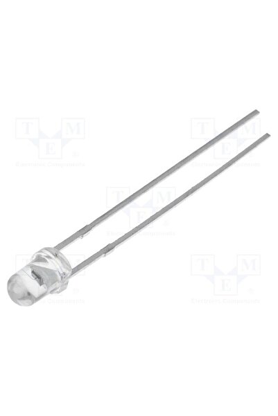 OEM Fototranzistor LUCKYLIGHT LL-304PTC4B-1AD, THT, 3mm, λp max 940nm, 30V, 3...