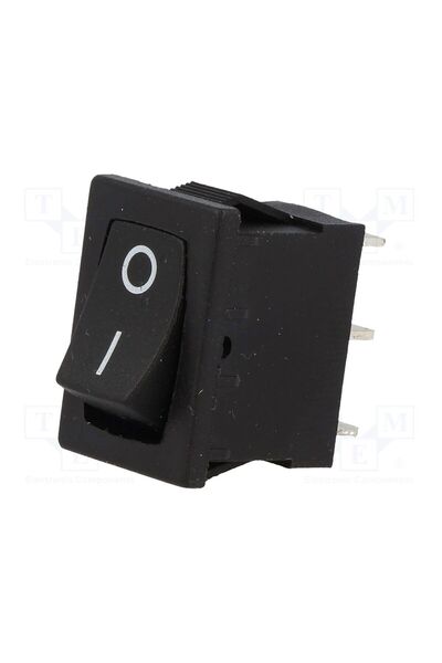 OEM ROCKER NINIGI RSM102A2C3BK, SPDT, Poz 2, ON-ON, 3A/250VAC, neagră, 35mΩ, ...