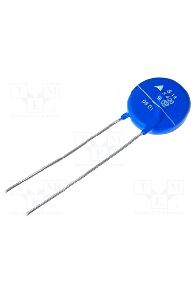 OEM Varistor cu oxid metalic TDK SIOV-S14K420, THT, 420VAC, 560VDC, 680V, 450...