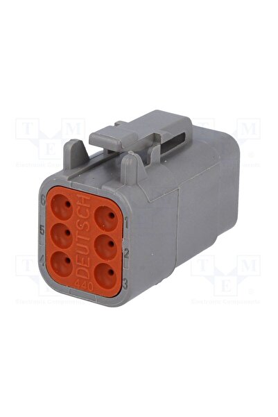 OEM Conector cablu-cablu DEUTSCH / TE Connectivity DTM06-6S, mufă, mamă, DTM,...