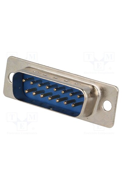 OEM Conector D-Sub CONNFLY DSC-015, PIN 15, mufă, tată, pe cablu, lipire, 5A,...