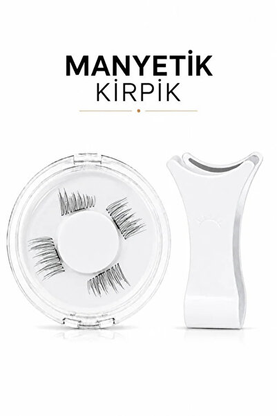 Femmelogy Mıknatıslı Yarım Kirpik Seti Klips Aparatı Dahil Tek Mıknatıslı Doğ...