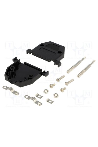 OEM Carcasă pentru conectori D-Sub CONNFLY DSC-325-B, D-Sub 25pin,D-Sub HD 44pin