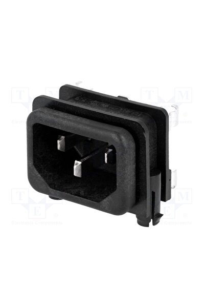 OEM Conector alimentare AC SCHURTER GSF1.2202.31, soclu, tată, 10A, 250VAC, C...