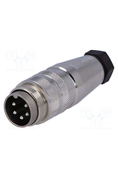 OEM Conector M16 AMPHENOL C091-31H0051002, mufă, tată, PIN 5, 5A, 300V, C091D...