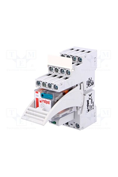 OEM Set Releu interfaţă RELPOL PIR4024DC00LD, Ubobină 24VDC, 4PDT, 6A, 6A/250...