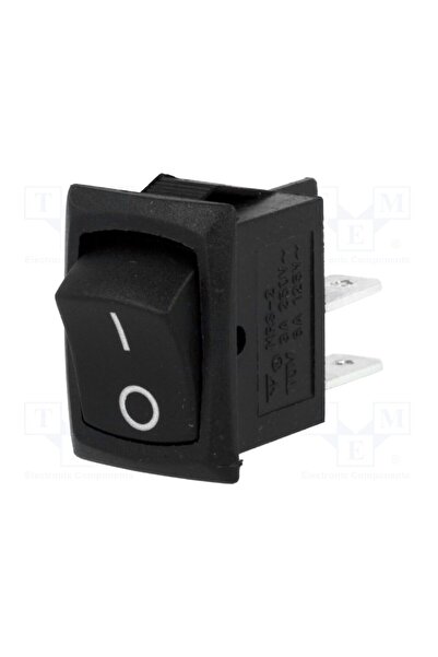 OEM ROCKER NINIGI RSM2013C3BK, DPST, Poz 2, ON-OFF, 3A/250VAC, neagră, 35mΩ, ...