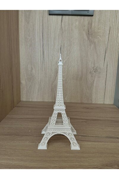 Dekoratif Eyfel Kulesi 3D Maket Biblo – Paris Temalı Masaüstü Süs Objesi
