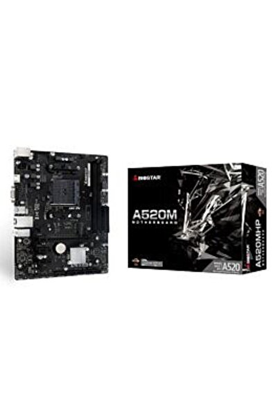 Biostar Placa de baza "A520MHP 2.0", skt. AM4, chipset AMD A520, mATX, 2 x DD...