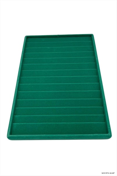 ZERO LAND Spt-Gld Velvet Imprint (42002) Green Plate