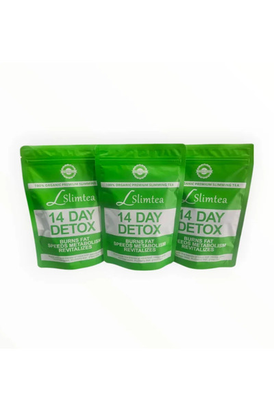 Generic Brand 3 PCS Detox Tea 14days Bags, Organic Weight Loss Tea, Promotes ...