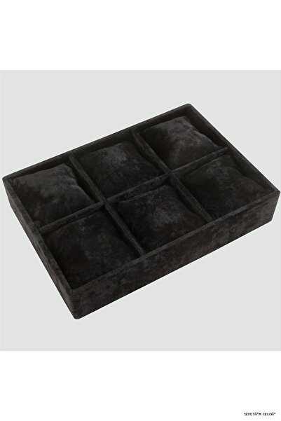 ZERO LAND Spt-Gld 6-Piece Anfora Fabric Cushioned Set (42016) Table Black