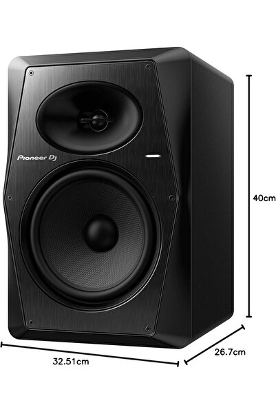 Pioneer Dj VM-80 8 İnch Aktif Stüdyo Monitör Hoparlör - 1 Adet Tekli