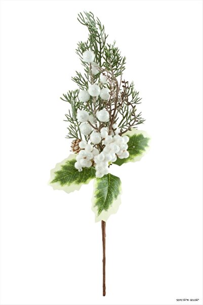 ZERO LAND Spt-Gld Tree White Kokina Christmas Ornament 34 (44816) cm Green