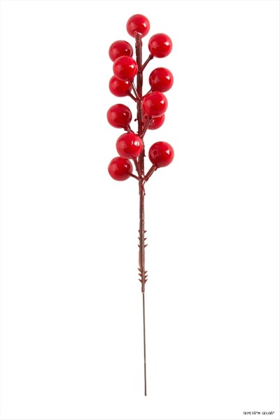 ZERO LAND Spt-Gld Kokina Christmas Ornament 23 (44805) cm Red
