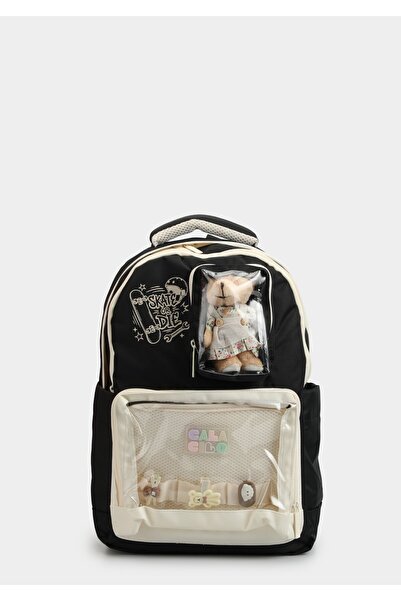 KAUKKO Black Calacilo Backpack Skate