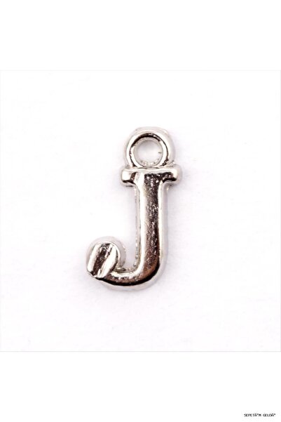 ZERO LAND Spt-Gld Tassel Tip (55227) Letter J
