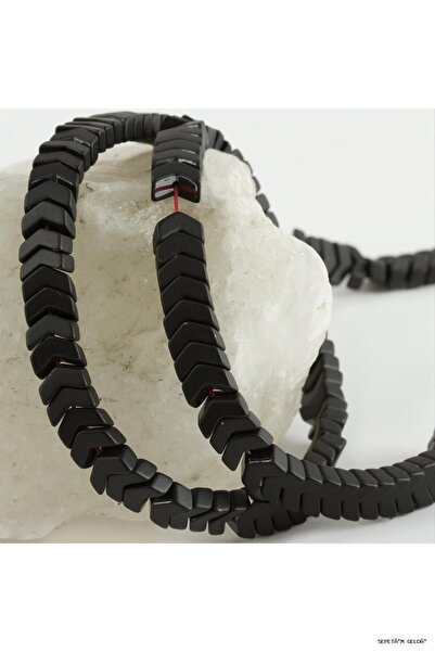 ZERO LAND Spt-Gld 8 mm Matte Sergeant Hematite Natural (54828) Stone Black