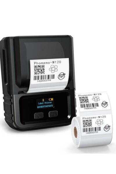 Phomemo M120 Label MakerPrinter Bluetooth Thermal Label Maker Machine 2 Inch ...