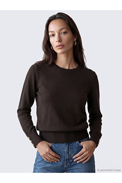 LC Waikiki Vizyon New Season Crew Neck Women's Knitwear Sweater