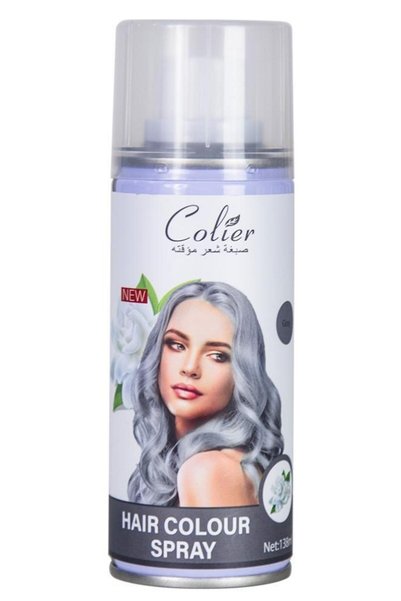 colier بخاخ لون الشعر الرمادي