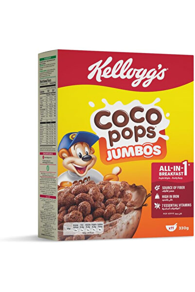 Kellogg's coco pops jumbo 330g x 20