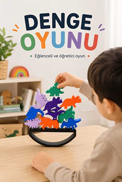 3Baby Denge Oyunu, Hafıza Güçlendirici, Dikkat Artırıcı, Eğitici Oyuncak