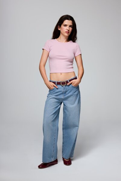 DeFacto Women's Jean Pants H8370Ax/Nm39 Lt.Blue