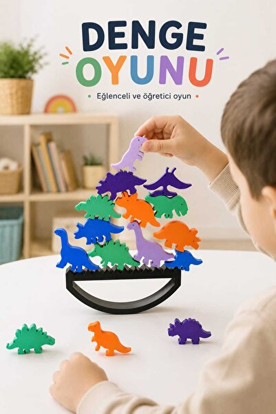 3Baby Denge Oyunu, Hafıza Güçlendirici, Dikkat Artırıcı, Eğitici Oyuncak