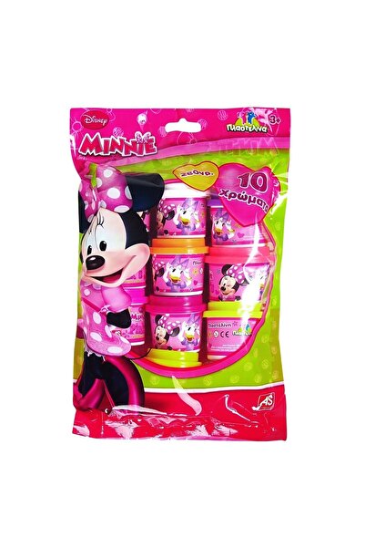 Minnie Mouse Set plastilină pentru copii și activități creative, 10 bucăți, 2...