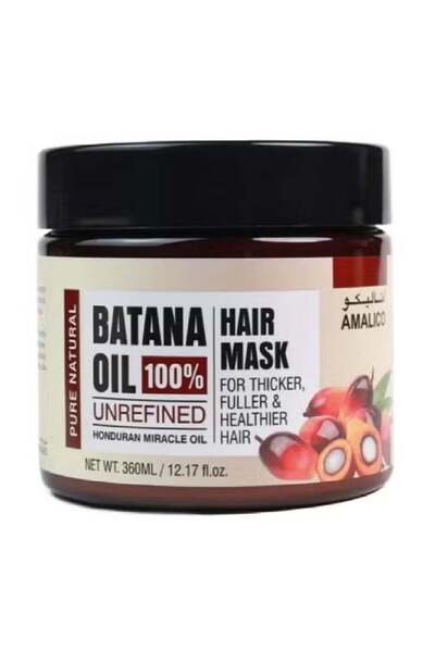 Amalico Batana Oil Hair Mask 360ml | Deep Conditioning Mask for Thicker-Looki...