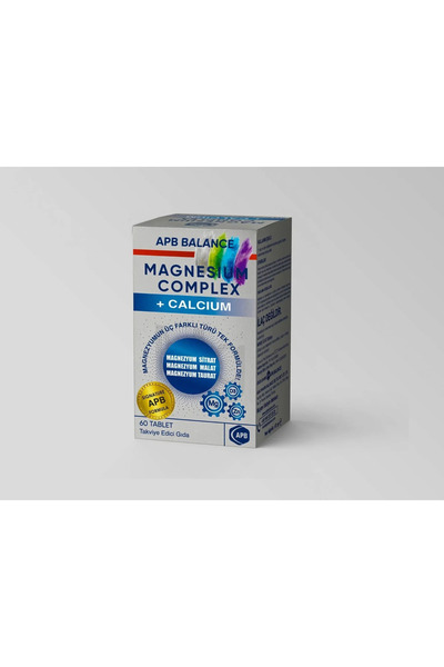 APB ASİA PHARM BALANCE APB BALANCE MAGNEZYUM COMPLEX 60 TABLET