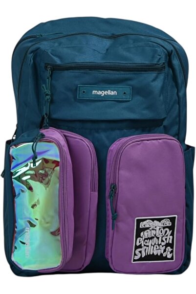 GENERAL ماجيلان حقيبة ظهر 259D001B مع مقلمة | مجموعة حقيبة ظهر مدرسية 18 انش ...