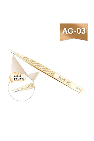 NAGARAKU Pensetă profesională Gold AG-03