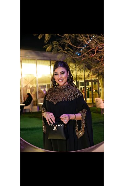 Nisa فستان أنيق أسود للسهرة