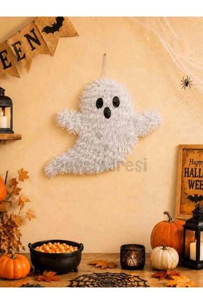 Parti Adresi Cadılar Bayramı Asılabilir Hayalet Süs – Halloween Parti Dekoru ...