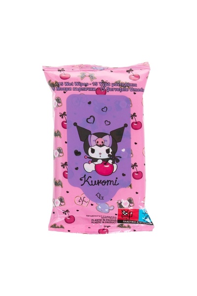 kuromi Șervețele umede / accesoriu curățare pentru utilizare zilnică, 15 bucă...