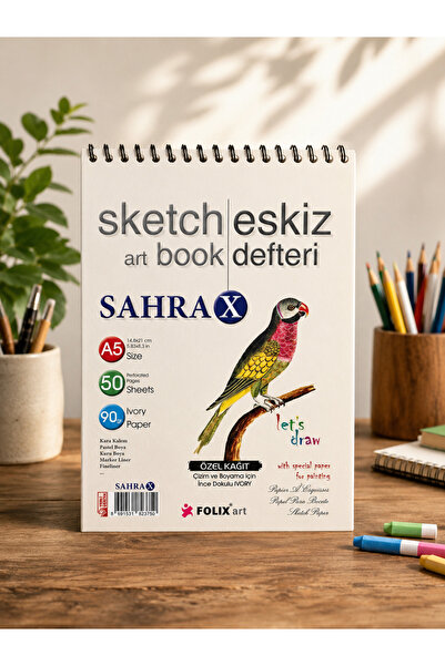 FOLİX ART Sahra A5 50Yp 90Gr Sketch Art Book