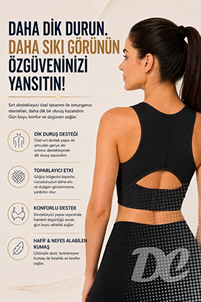 DC PowerSlim ®   Sutien corset pentru femei, cu susținere pentru postura drea...