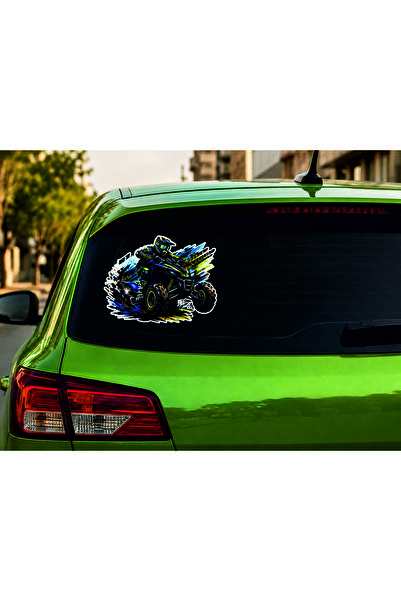 Birim Matbaa Atv Car 5 Auto Sticker(25X20 cm)