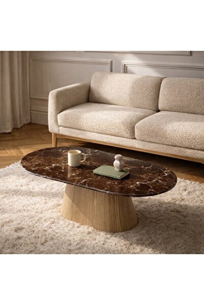 Baytonia Ginger Collection Coffee Table - Brown and Beige